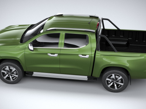 Peugeot Landtrek Long 2025 3D Model