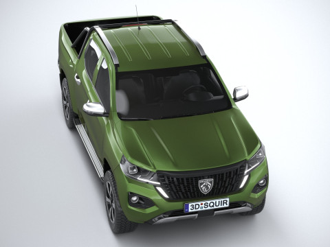 Peugeot Landtrek Long 2025 3D Model