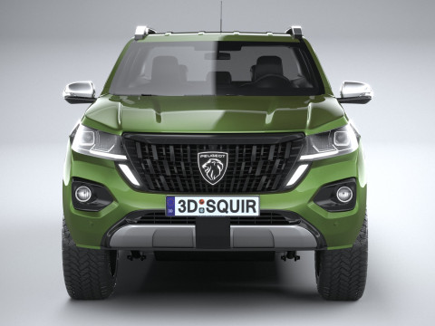 Peugeot Landtrek Long 2025 3D Model