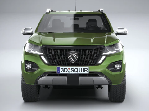 Peugeot Landtrek Long 2025 3D Model