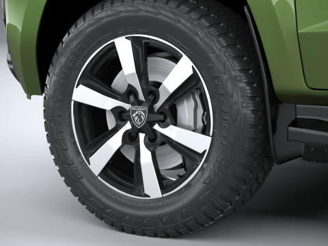 Peugeot Landtrek Long 2025 3D Model
