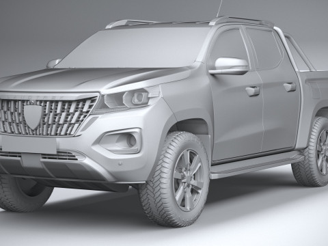 Peugeot Landtrek Long 2025 3D Model