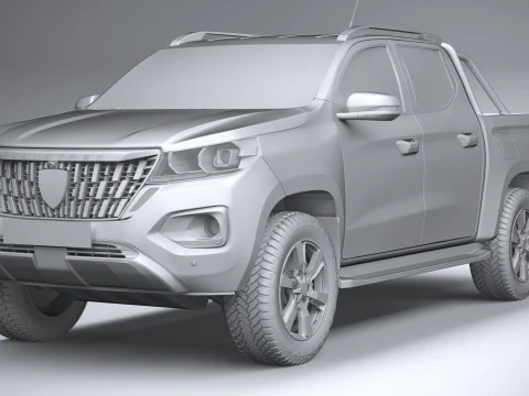 Peugeot Landtrek Long 2025 3D Model