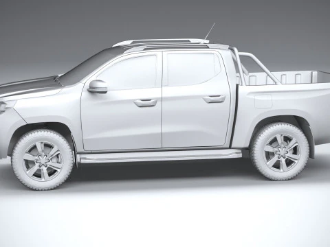 Peugeot Landtrek Long 2025 3D Model