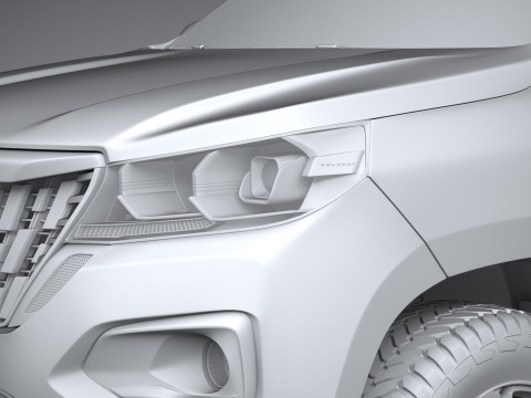 Peugeot Landtrek Long 2025 3D Model