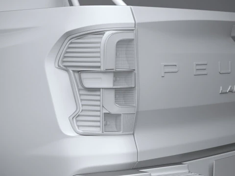 Peugeot Landtrek Long 2025 3D Model