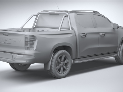 Peugeot Landtrek Long 2025 3D Model