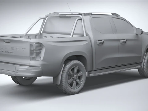 Peugeot Landtrek Long 2025 3D Model
