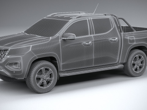 Peugeot Landtrek Long 2025 3D Model