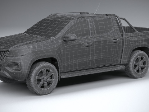 Peugeot Landtrek Long 2025 3D Model
