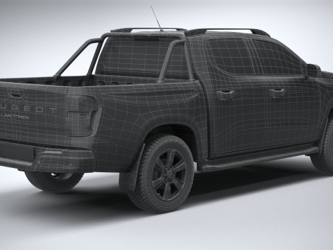 Peugeot Landtrek Long 2025 3D Model