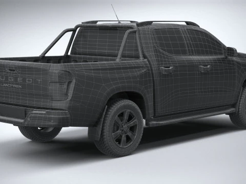 Peugeot Landtrek Long 2025 3D Model