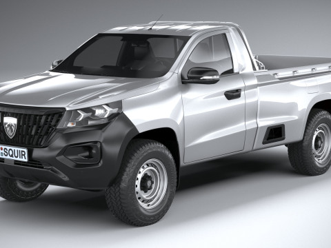 Peugeot Landtrek Short 2025 3D Model