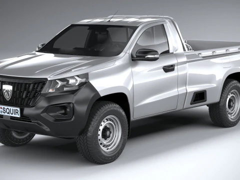 Peugeot Landtrek Short 2025 3D Model