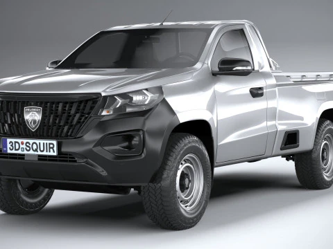 Peugeot Landtrek Short 2025 3D Model