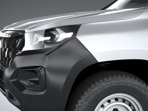 Peugeot Landtrek Short 2025 3D Model