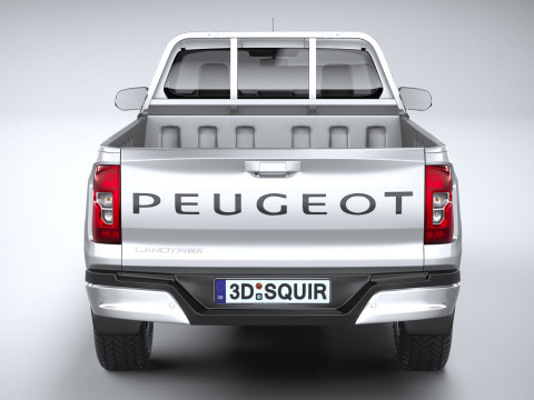 Peugeot Landtrek Short 2025 3D Model
