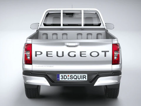 Peugeot Landtrek Short 2025 3D Model