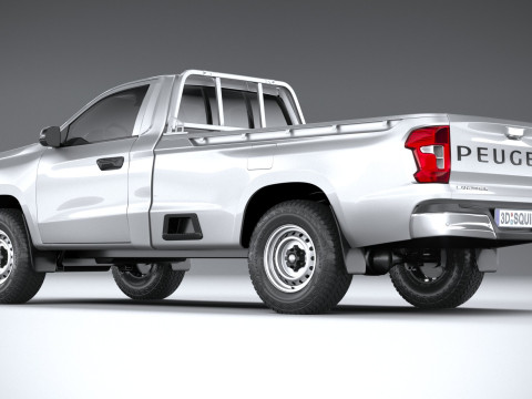 Peugeot Landtrek Short 2025 3D Model