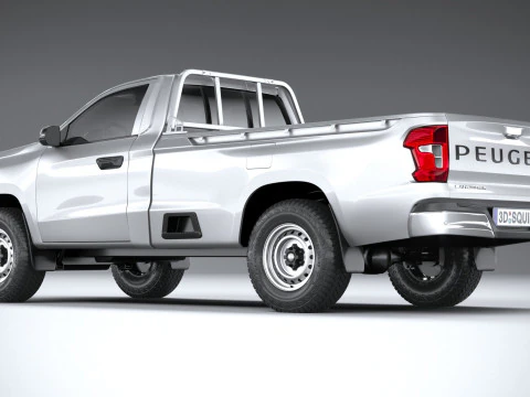 Peugeot Landtrek Short 2025 3D Model