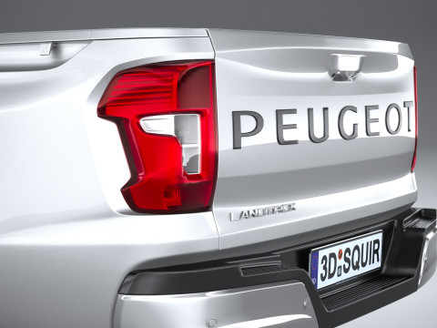 Peugeot Landtrek Short 2025 3D Model