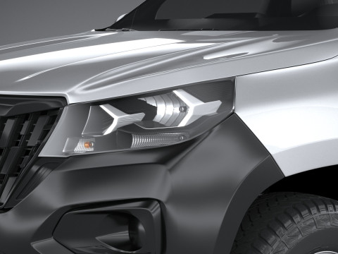 Peugeot Landtrek Short 2025 3D Model