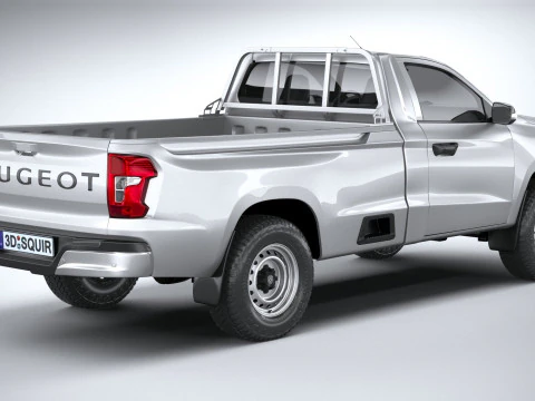 Peugeot Landtrek Short 2025 3D Model