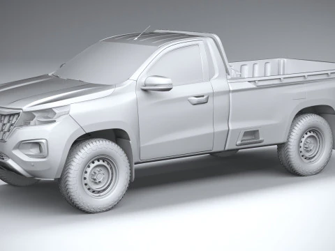 Peugeot Landtrek Short 2025 3D Model