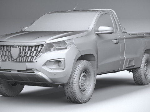 Peugeot Landtrek Short 2025 3D Model