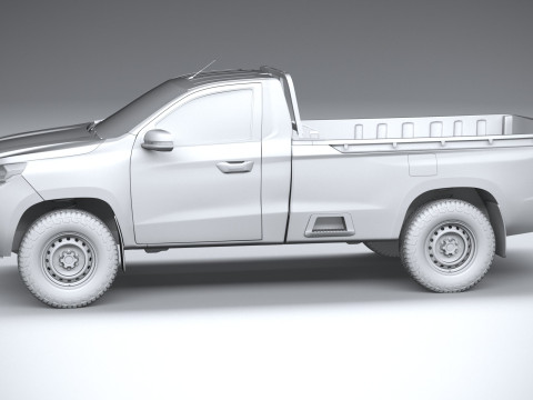 Peugeot Landtrek Short 2025 3D Model