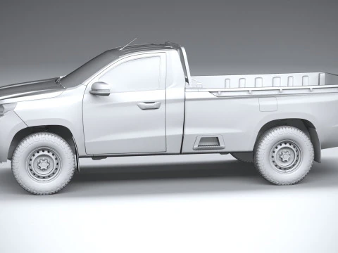 Peugeot Landtrek Short 2025 3D Model