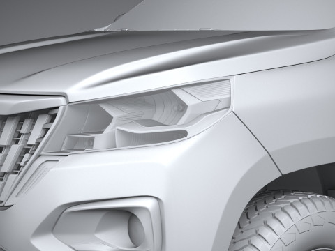 Peugeot Landtrek Short 2025 3D Model