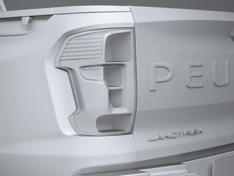 Peugeot Landtrek Short 2025 3D Model