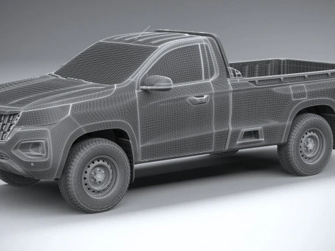 Peugeot Landtrek Short 2025 3D Model