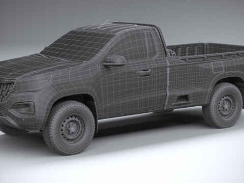Peugeot Landtrek Short 2025 3D Model
