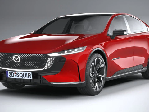 Mazda 6e 2026 3D Model