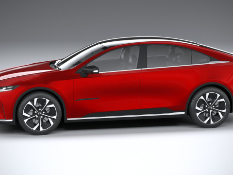 Mazda 6e 2026 3D Model