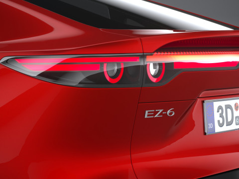 Mazda 6e 2026 3D Model