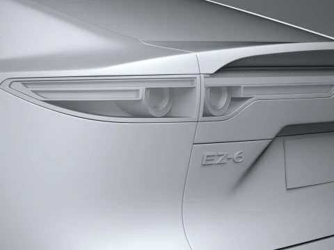 Mazda 6e 2026 3D Model
