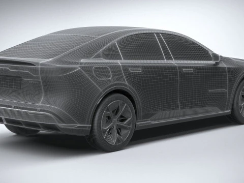 Mazda 6e 2026 3D Model