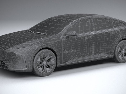 Mazda 6e 2026 3D Model
