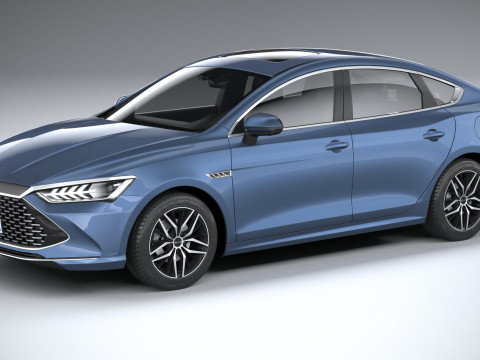 BYD Qin Plus 2024 3D Модель