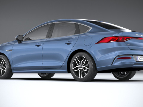 BYD Qin Plus 2024 3D Model