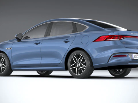 BYD Qin Plus 2024 3D Model