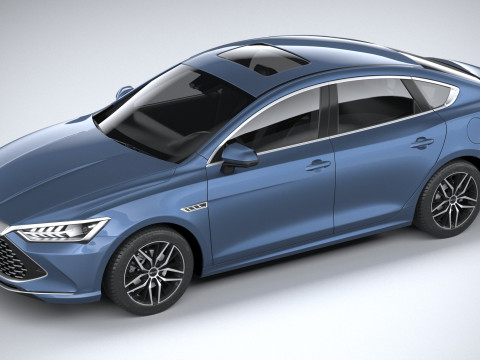 BYD Qin Plus 2024 3D Model