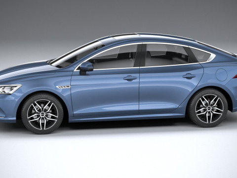 BYD Qin Plus 2024 3D Model