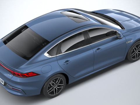BYD Qin Plus 2024 3D Model