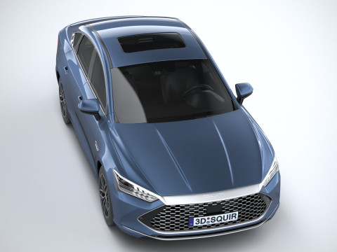 BYD Qin Plus 2024 3D Model