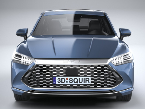 BYD Qin Plus 2024 3D Model