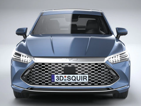 BYD Qin Plus 2024 3D Model